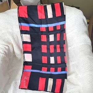 Schiaparelli Vintage Square Silk Scarf